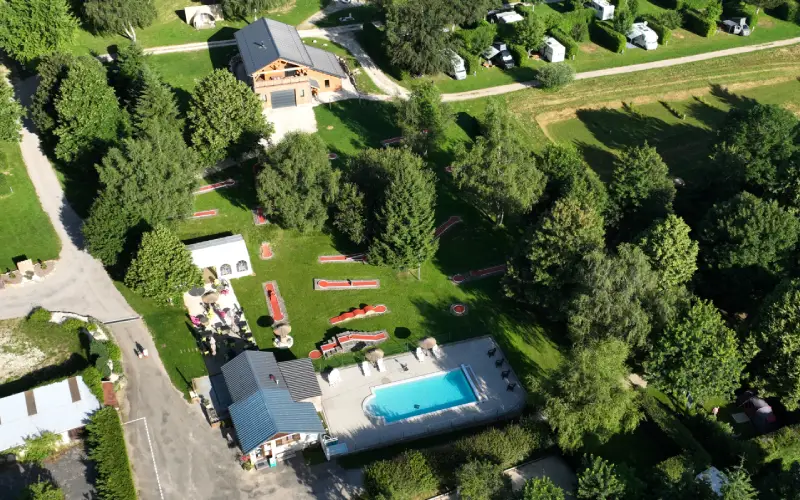 piscine camping dans le Vercors